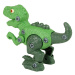 mamido  Set Dinosaurus Tyrannosaurus Rex s vajcom DIY skrutkovač zelená