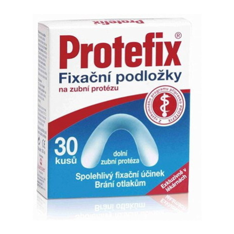 PROTEFIX Fixačné podložky na dolnú zubnú protézu 30 kusov