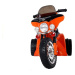 mamido  Detská elektrická motorka JT568 oranžová