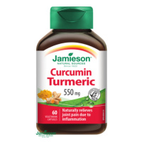 Jamieson Kurkumín 550 mg na poruchy trávenia 60 kapsúl