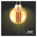 Žiarovka LED Filament E27 7W, 2200K, 700lm, G95 VT-2027 (V-TAC)