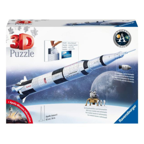 Ravensburger Vesmírna raketa Apollo Saturn V 432 dielikov