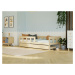 Benlemi Drevená jednolôžková posteľ FENCE 4v1 so zábranou a úložným šuplíkom Zvoľte farbu: Nelak