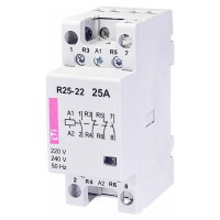 Stýkač modulárny R 25-22 230V AC 2NO+2NC (ETI)