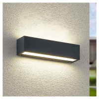 Arcchio LED vonkajšie nástenné svietidlo Lengo, CCT, 25 cm, 2 svetlá,