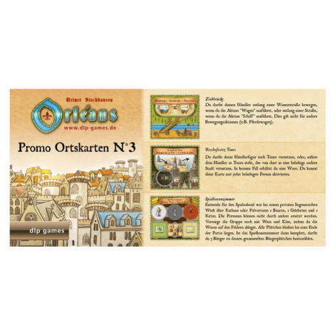 dlp Games Orléans: Ortskarten Promo Edition 3