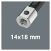 WERA Momentový kľúč Click X pre nástrčné nástroje 14x18 mm