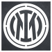 Futbalový darček - Logo Inter Milan, Biela