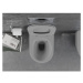 Mexen Lena WC misa Rimless s WC doskou slim, duroplast, svetlo-šedá matná, 30224061