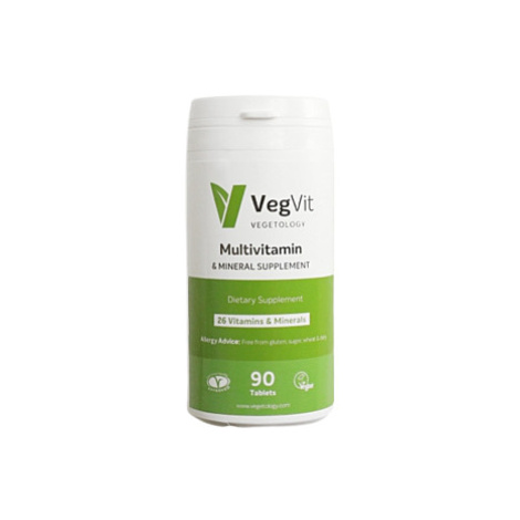 VEGETOLOGY VegVit Multivitamín s minerály 90 tabliet