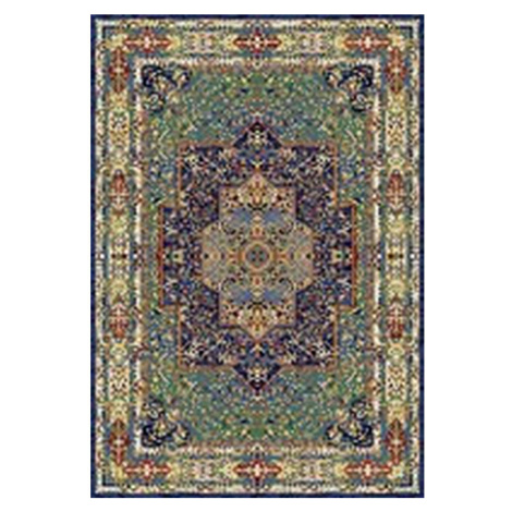 Dieter Knoll VINTAGE KOBEREC, 120/160 cm, modrá, zelená