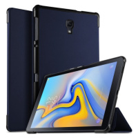 Samsung Galaxy Tab A 10,5 (2018) SM-T590 / T595, puzdro s priečinkom, Trifold, tmavomodré