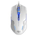 Myš drátová USB, E-blue Auroza G, biela, optická, 3000DPI