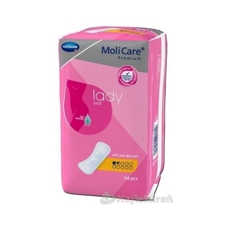 MoliCare Premium lady pad 1,5 kvapky inkontinenčné vložky 14ks