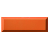 Obklad Ribesalbes Chic Colors naranja bisiel 10x30 cm lesk CHICC1470