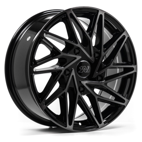 1AV ZX10T hliníkové disky 8x18 5x160 ET50 GLOSS BLACK POLISHED & TINTED