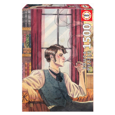 Puzzle Sherlock Esther Gili Educa 1500 dielov a Fix lepidlo od 11 rokov