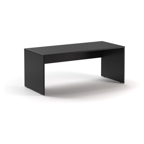 DREVONA33 Kancelársky stôl LUTZ 180x80 čierna