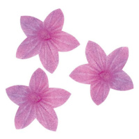 Jedlé papierové kvety 400ks 2cm fialové - Dekora - Dekora