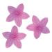 Jedlé papierové kvety 400ks 2cm fialové - Dekora - Dekora
