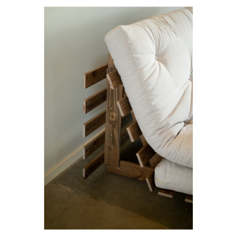 Biela rozkladacia pohovka 160 cm Roots – Karup Design