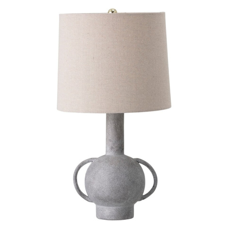 Sivo-béžová stolová lampa Kean - Bloomingville