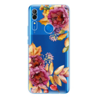Odolné silikónové puzdro iSaprio - Fall Flowers - Huawei P Smart Z
