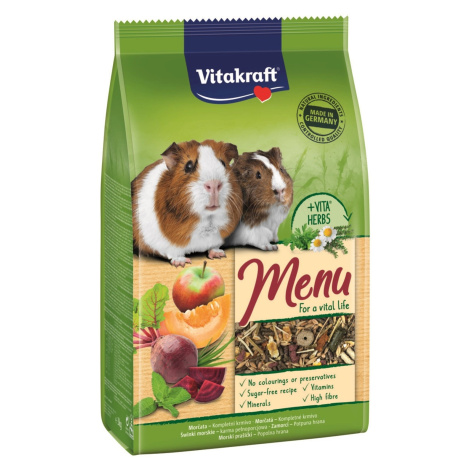 Vitakraft Kompletné krmivo pre morčatá Menu 3 kg
