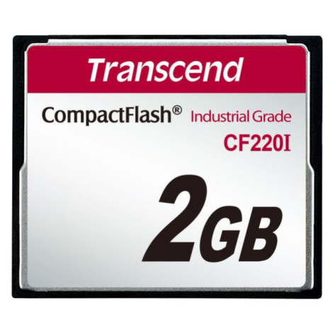 Transcend 2GB INDUSTRIAL TEMP CF220 CF CF (SLC) Fixed disk and UDMA5