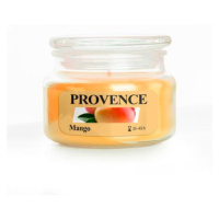 Provence Vonná sviečka v skle PROVENCE 45 hodín mango