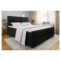 Expedo Čalúnená posteľ boxspring MILON + topper, 180x200, sawana 14