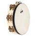 NINO Percussion NINO946 Double Row Headed Wood Tambourine 8” - Natural