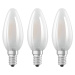 OSRAM LED sviečka E14 Classic B 4W 2700K matná 3ks