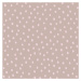 DEKORNIK 
Simple Irregular Dots Powder Pink Cappucino - Tapeta