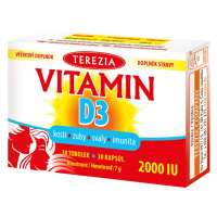 TEREZIA Vitamin D3 2000 IU 30 kapsúl