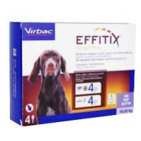 Effitix pre psov Spot-on M (10-20 kg )4 pipety 2 + 1 zadarmo