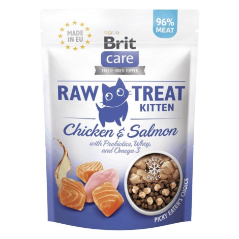 Brit Care Raw Treat Kitten 40g - Chicken/Salmon