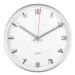 Dizajnové nástenné lentikulárne hodiny 5656WH Karlsson 30cm