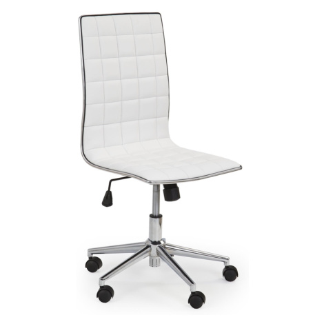 HALMAR Tirol kancelárska stolička biela