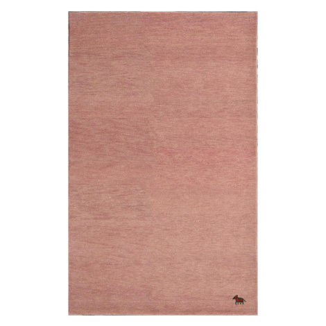 Ručne všívaný kusový koberec Asra wool pink Rozmery kobercov: 120x170