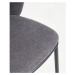 Tmavosivé barové stoličky v súprave 2 ks 92 cm Ciselia – Kave Home