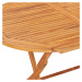 Skladací záhradný stôl teakové drevo Dekorhome,Skladací záhradný stôl teakové drevo Dekorhome
