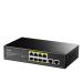 Cudy 8-Port 10/100M PoE+ Switch with 2 Gigabit Uplink Ports 120W