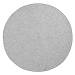 Sivý okrúhly koberec ø 133 cm Wolly – BT Carpet