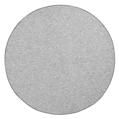 Sivý okrúhly koberec ø 133 cm Wolly – BT Carpet