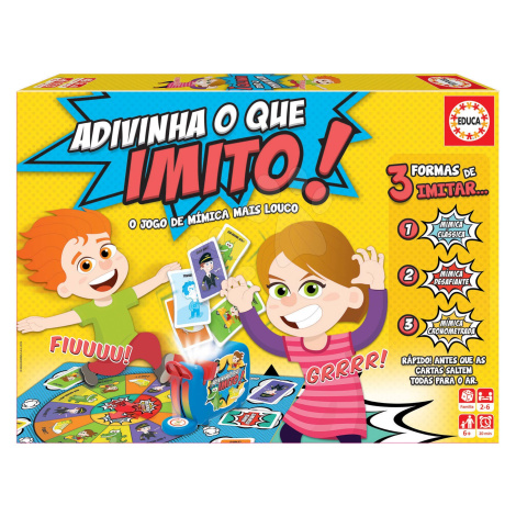 Spoločenská hra Adivina que imito! Educa španielsky pre 2-6 hráčov od 6 rokov