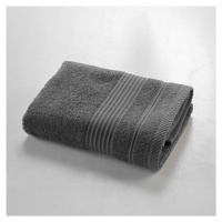 Tmavosivý froté bavlnený uterák 50x90 cm Tendresse – douceur d'intérieur