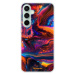 Odolné silikónové puzdro iSaprio - Abstract Paint 02 - Samsung Galaxy S23 FE