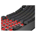 Genesis herná klávesnica THOR 230/TKL/RGB/Outemu Red/Drôtová USB/US layout/Čierna