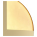 Nástenné svietidlo Maytoni Jupiter LED, zlaté, Ø 18,4 cm